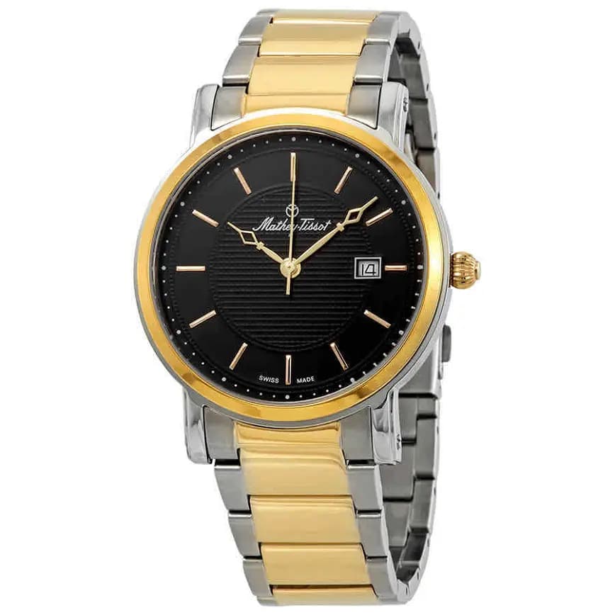 Đồng Hồ Mathey Tissot City Metal 'Black' HB611251MBN