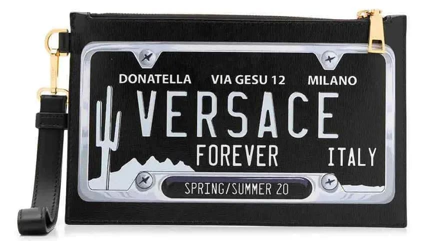 Túi Versace Men's 'Black Registration' DP84725-DVTSA6-D41OH