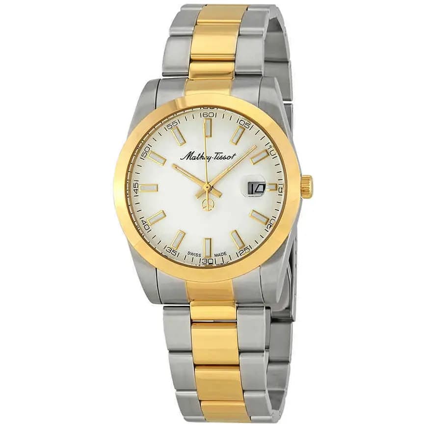 Đồng Hồ Mathey Tissot Mathey I Quartz 'White' H450BI