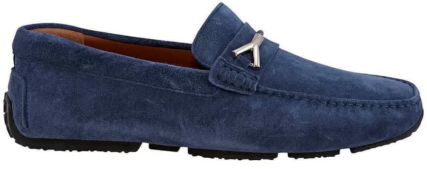 Giày Bally Pieret Slip On Loafers 'Blue' 6231339