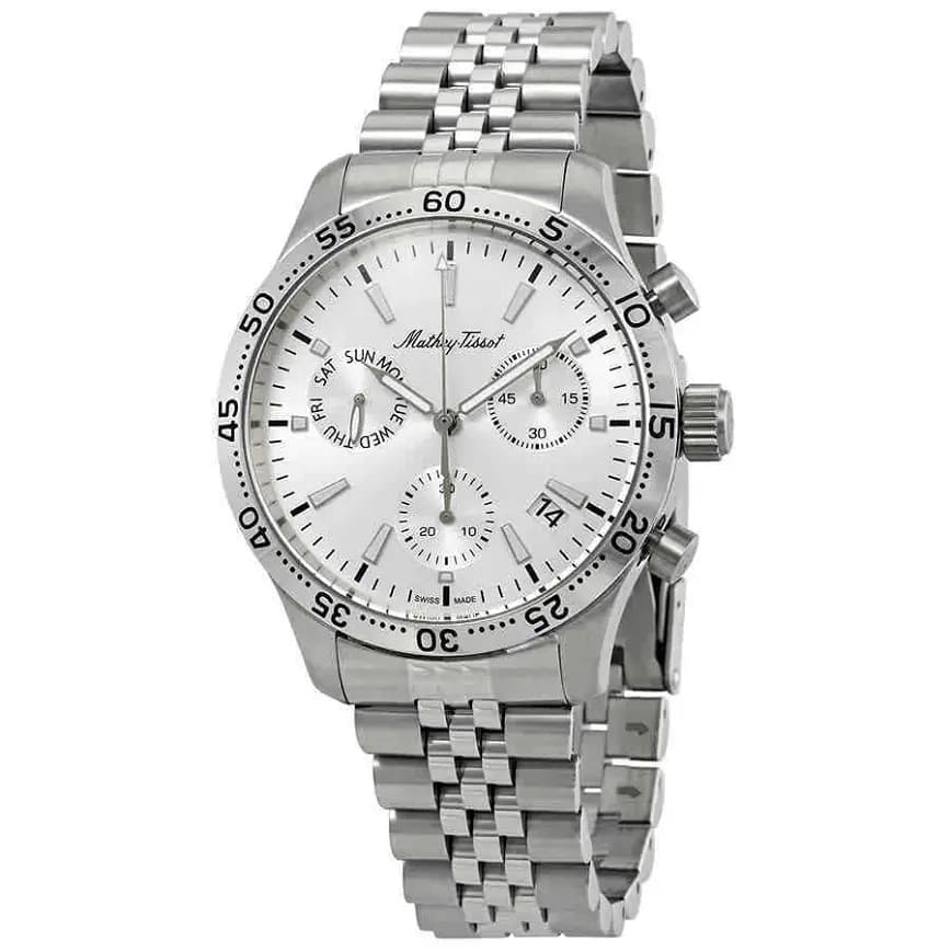 Đồng Hồ Mathey Tissot Type 22 Chronograph 'Silver' H1822CHAS