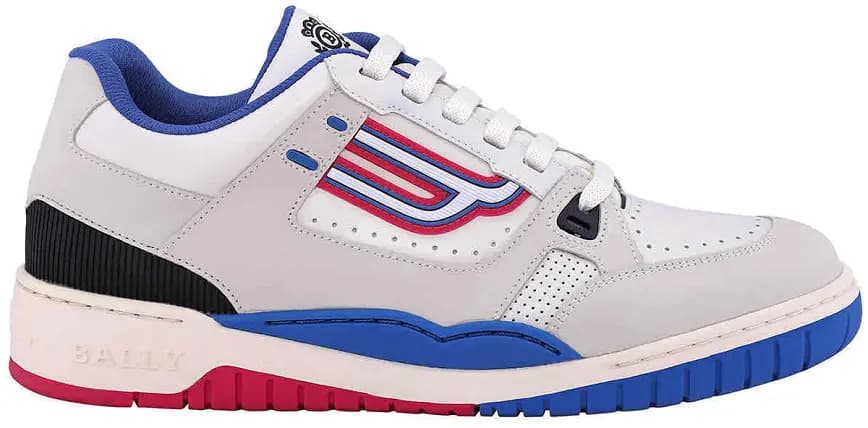 Giày Bally Champion Low Top Sneakers 'White Blue' 6226047