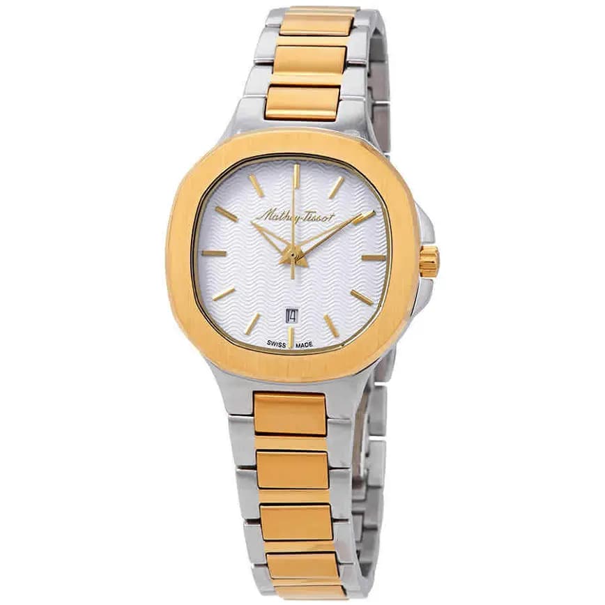 Đồng Hồ Mathey Tissot Evasion 'White Gold' D152BI