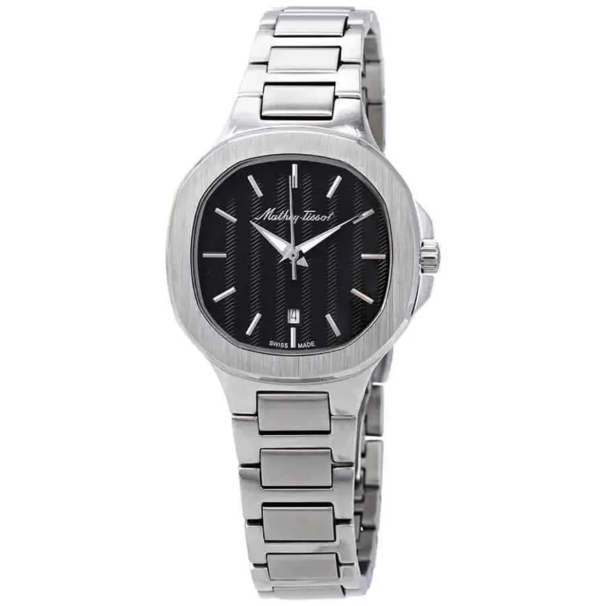 Đồng Hồ Mathey Tissot Evasion 'Black Silver' D152AN