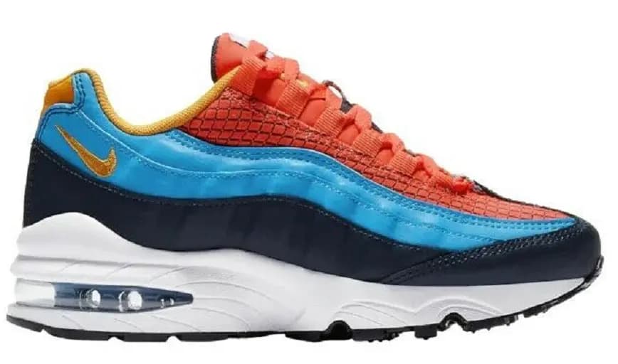 Giày Nike Air Max 95 Now GS Crimson Blue AV2289-600