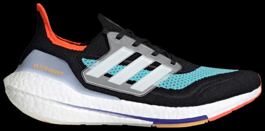 Giày Adidas UltraBoost 21 'Black Pulse Aqua' S23867