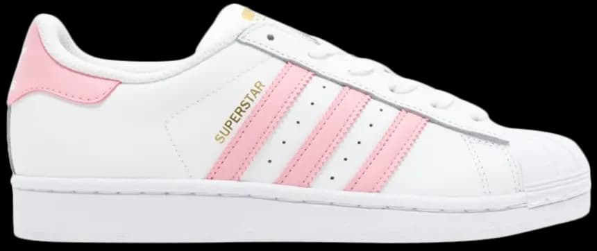 Giày Adidas Superstar 'White Pink' S81019