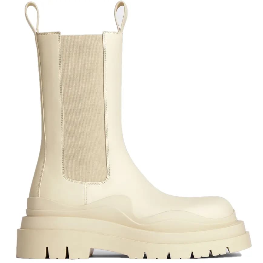 Giày Bottega Veneta Tire Chelsea Boot 'Sea Salt' 630284VBS509086