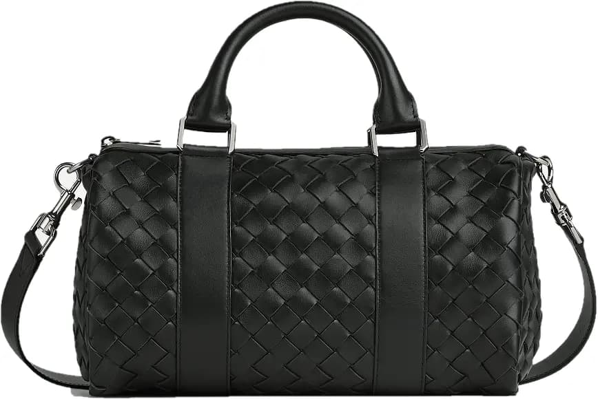 Túi Bottega Veneta Mini Intrecciato Duffle 'Black' 729224V2E418803