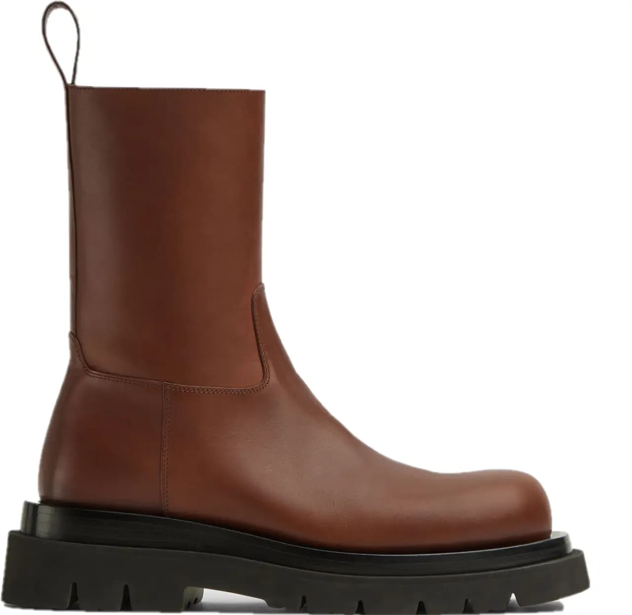 Giày Bottega Veneta Lug Boot 'Dark Chestnut' 716205VBS502287