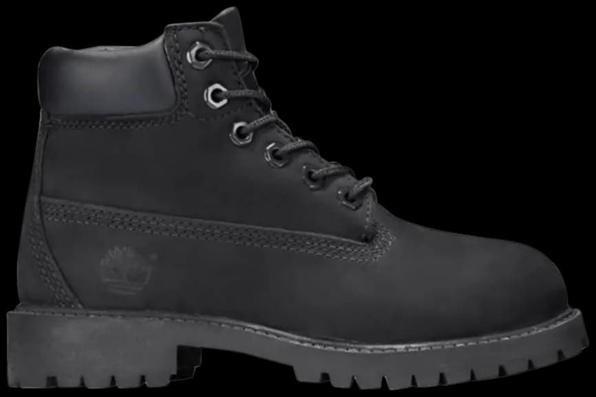 Giày Timberland 6 Inch Premium Junior 'Black' TB012907