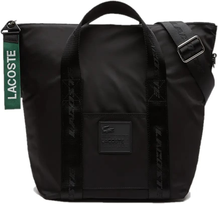 Túi Lacoste Active Nylon Small Tote Cross 'Black' NF3967S52N-000