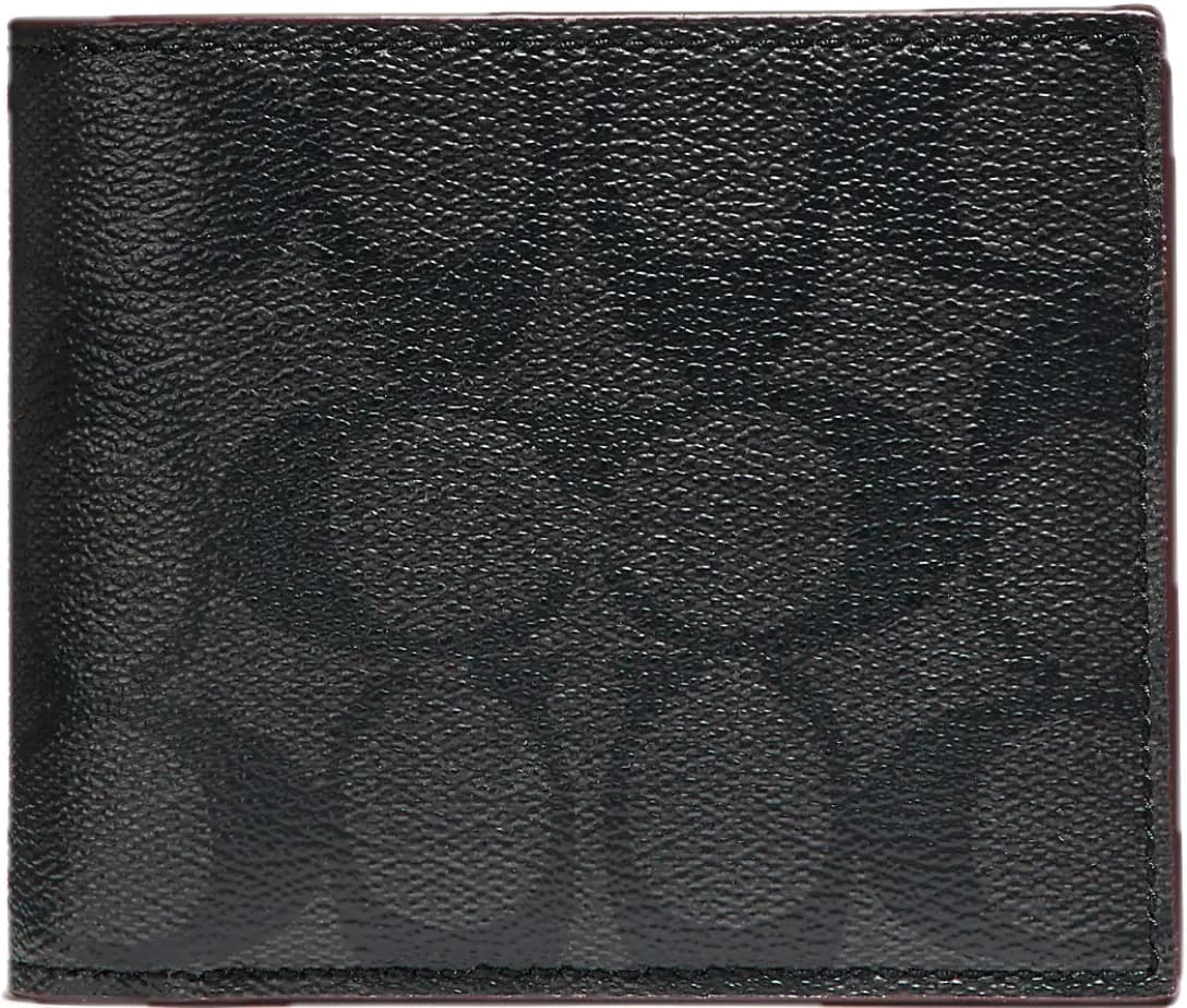 Ví Coach 3 In 1 Wallet In Signature Canvas 'Black' 25519-N3A