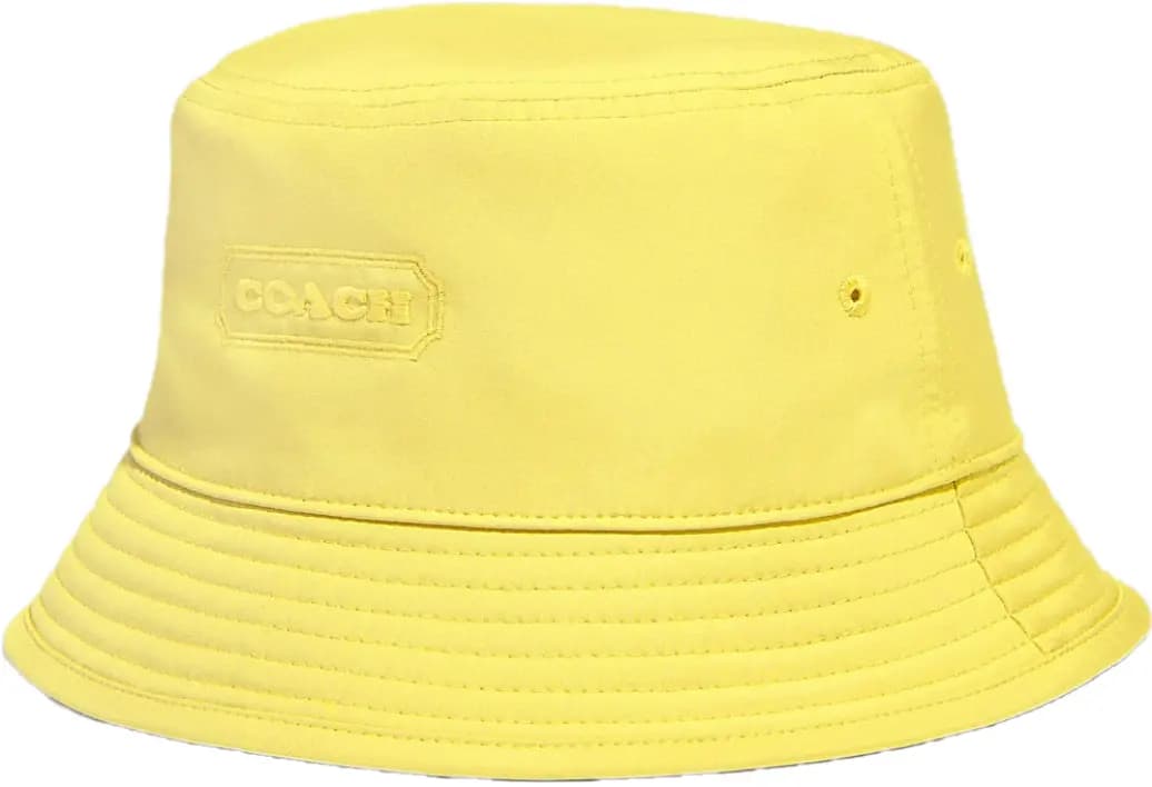 Mũ Coach Reversible Signature Nylon Bucket 'Yellow' C9715