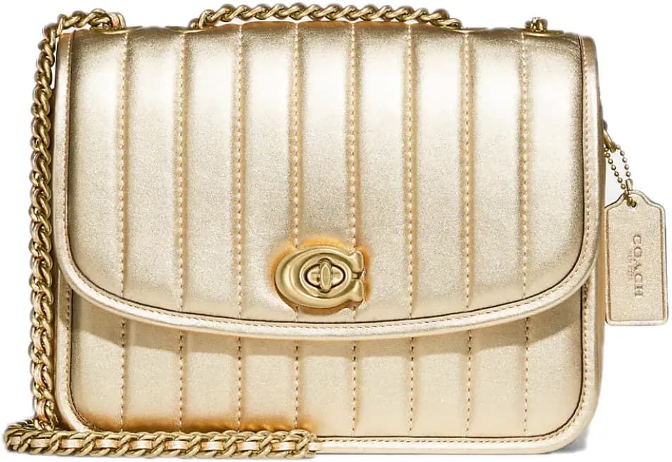 Túi Coach Madison Shoulder  Quilting 'Metallic Soft Gold' C6630-B4TFV