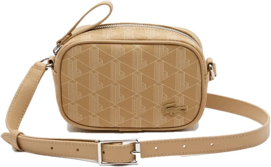 Túi Lacoste Small Monogram Crossbody 'Beige' NF4276D53G-L01