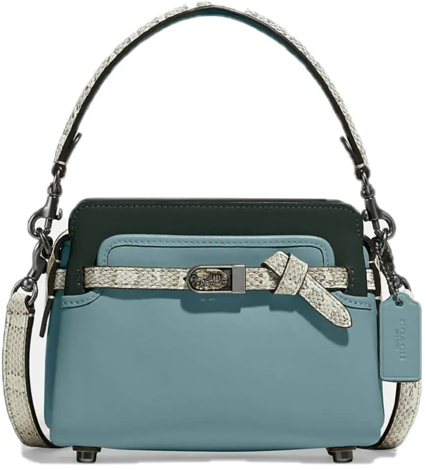 Túi Coach Tate 18 Crossbody Snakeskin Detail 'Pewter' C5371-V5O4Q