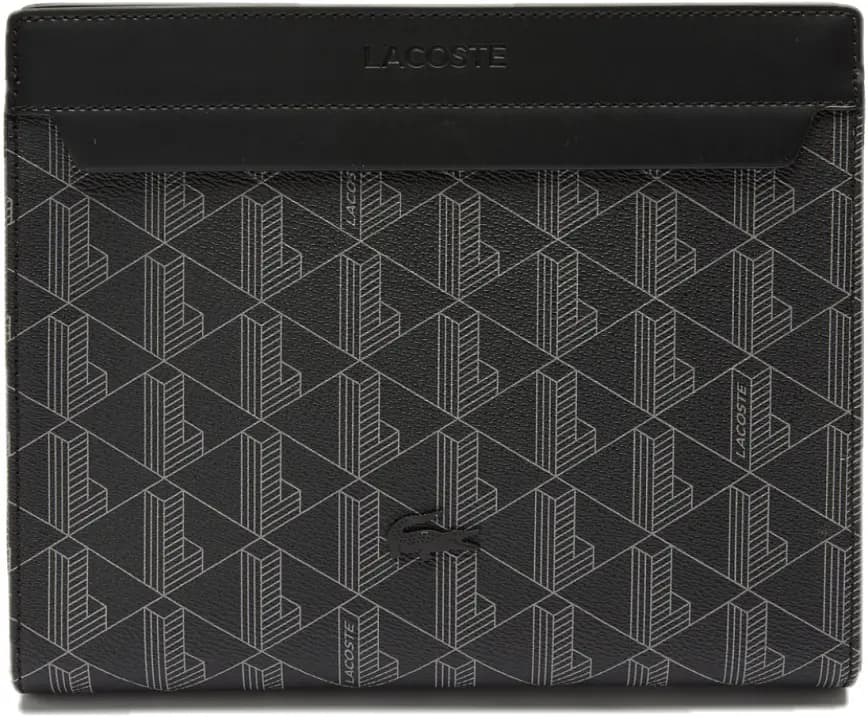 Túi Lacoste The Blend Monogram Canvas 'Black' NH3718L53G-H45