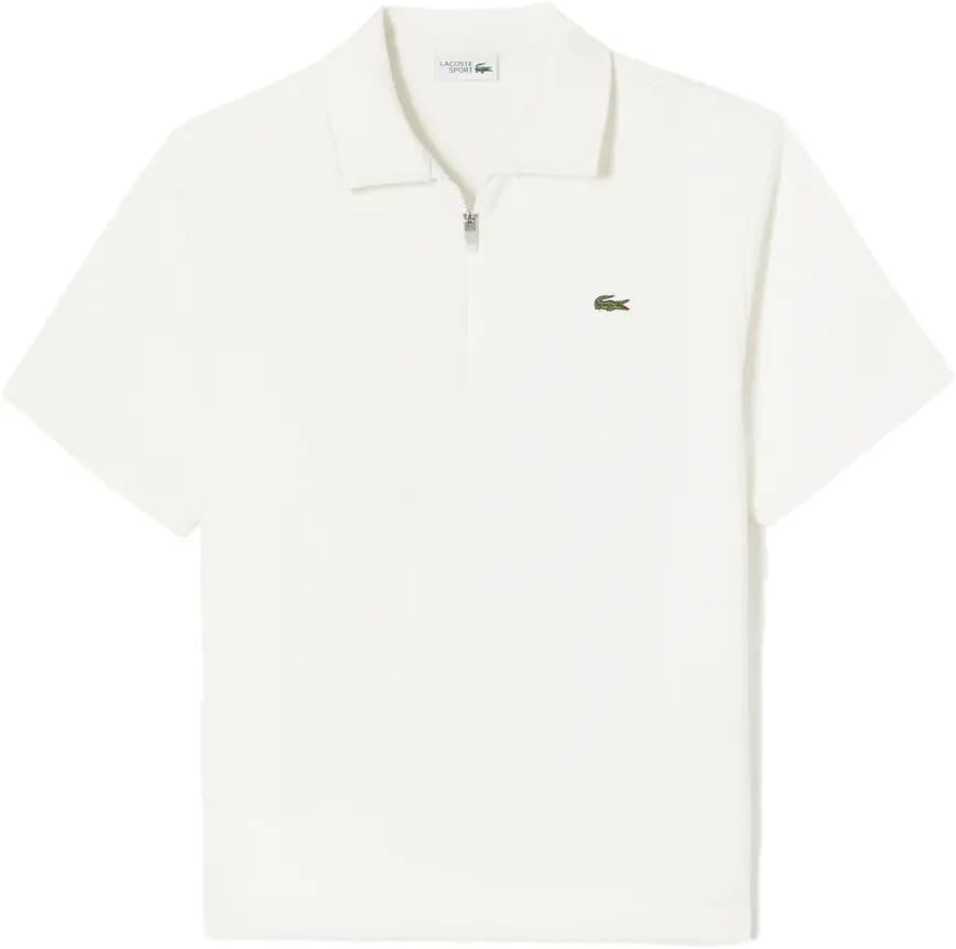 Áo Lacoste Basic Short Sleeve Sweatshirt 'Cream' SH602E-53G-70V