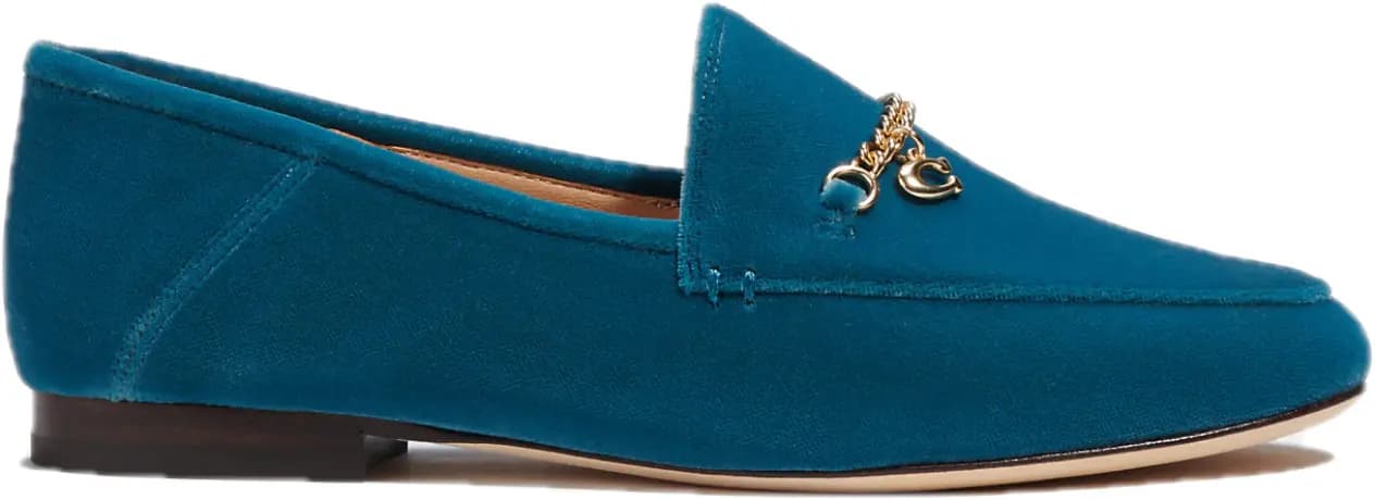 Giày Coach Hanna Loafer 'Deep Turquoise' CC635-MVT