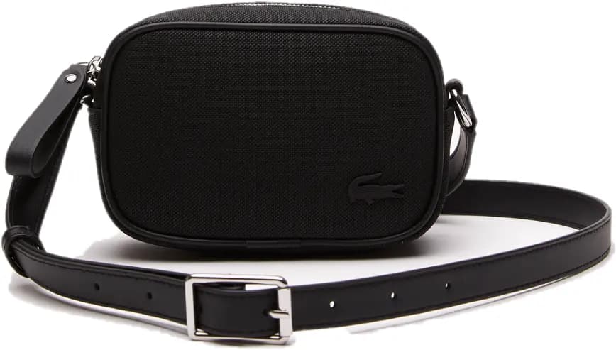 Túi Lacoste Small Zippered Shoulder 'Black' NF4253D53G-000