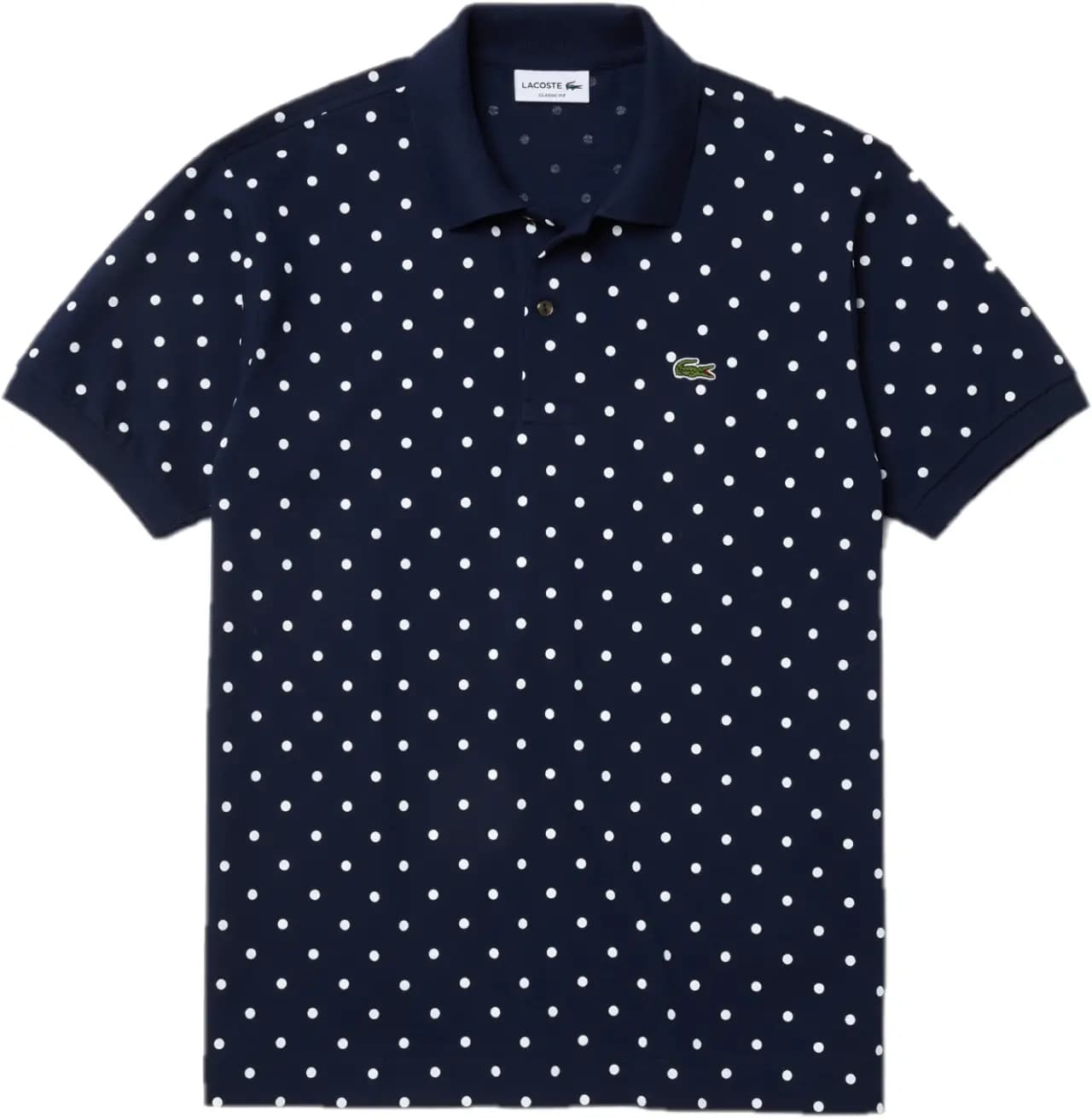 Áo Lacoste Men's Polka Dot Cotton Pique Polo PH2383-51G-525
