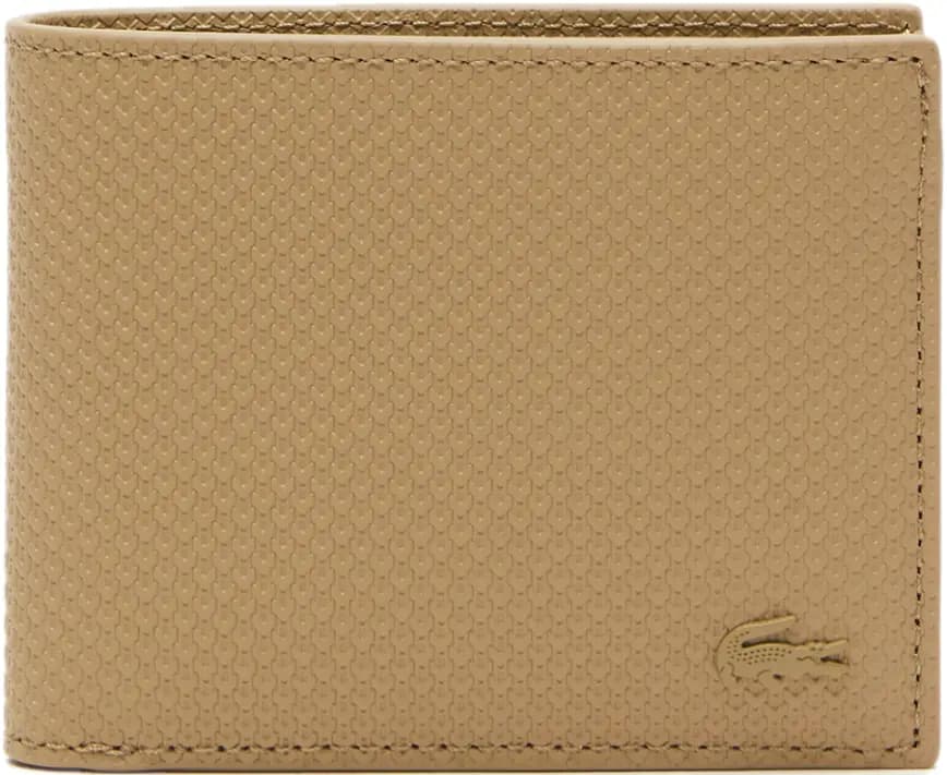 Ví Lacoste Shantaco Pique Leather Card Wallet 'Beige' NH2824C53G-L32