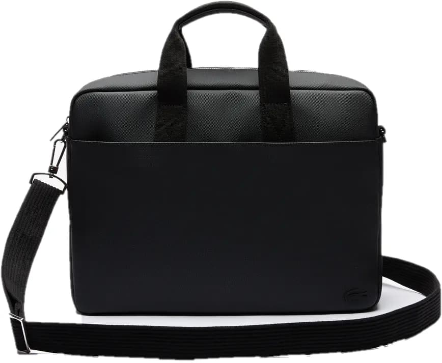Túi Lacoste Classic Petit Pique Briefcase 'Black' NH2451H53G-000