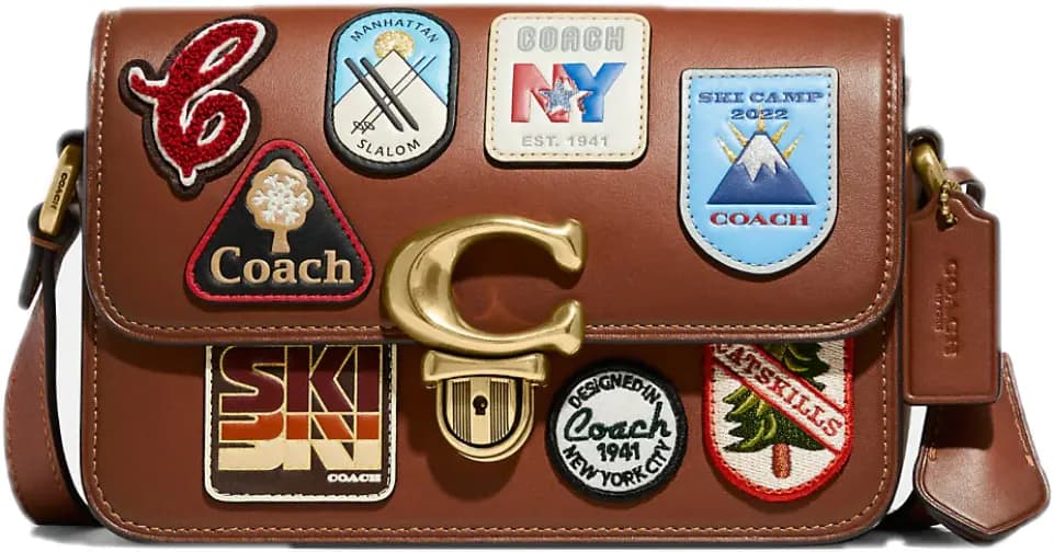 Túi Coach Studio Shoulder Bag 19 Patches '1941 Saddle' C8078-B4L4A