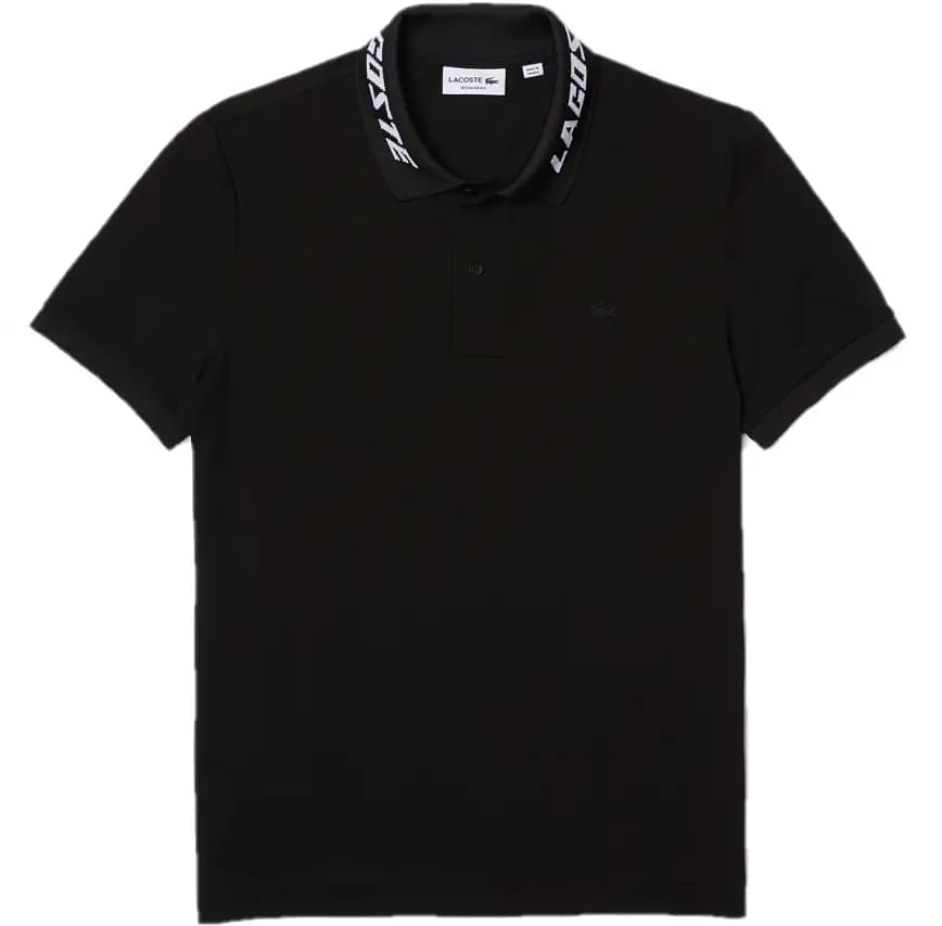 Áo Lacoste Slim Fit Logo Stretch Pique Polo 'Black' PH9642-53G-031