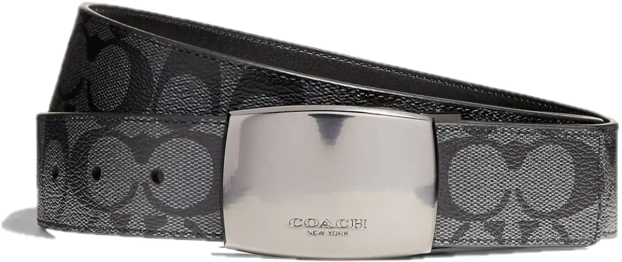 Thắt Lưng Coach Boxed Plaque Harness Buckle 'Black' 22540-BK