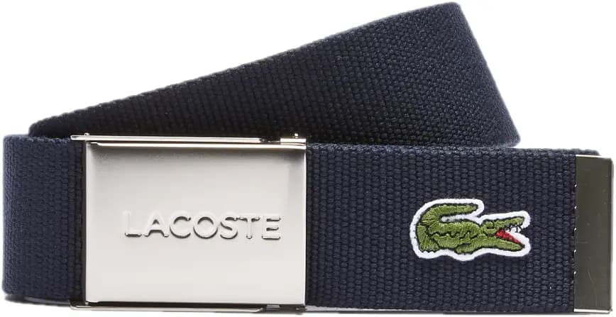 Thắt Lưng Lacoste Woven Fabric Belt 'Blue' RC2012M53G-166