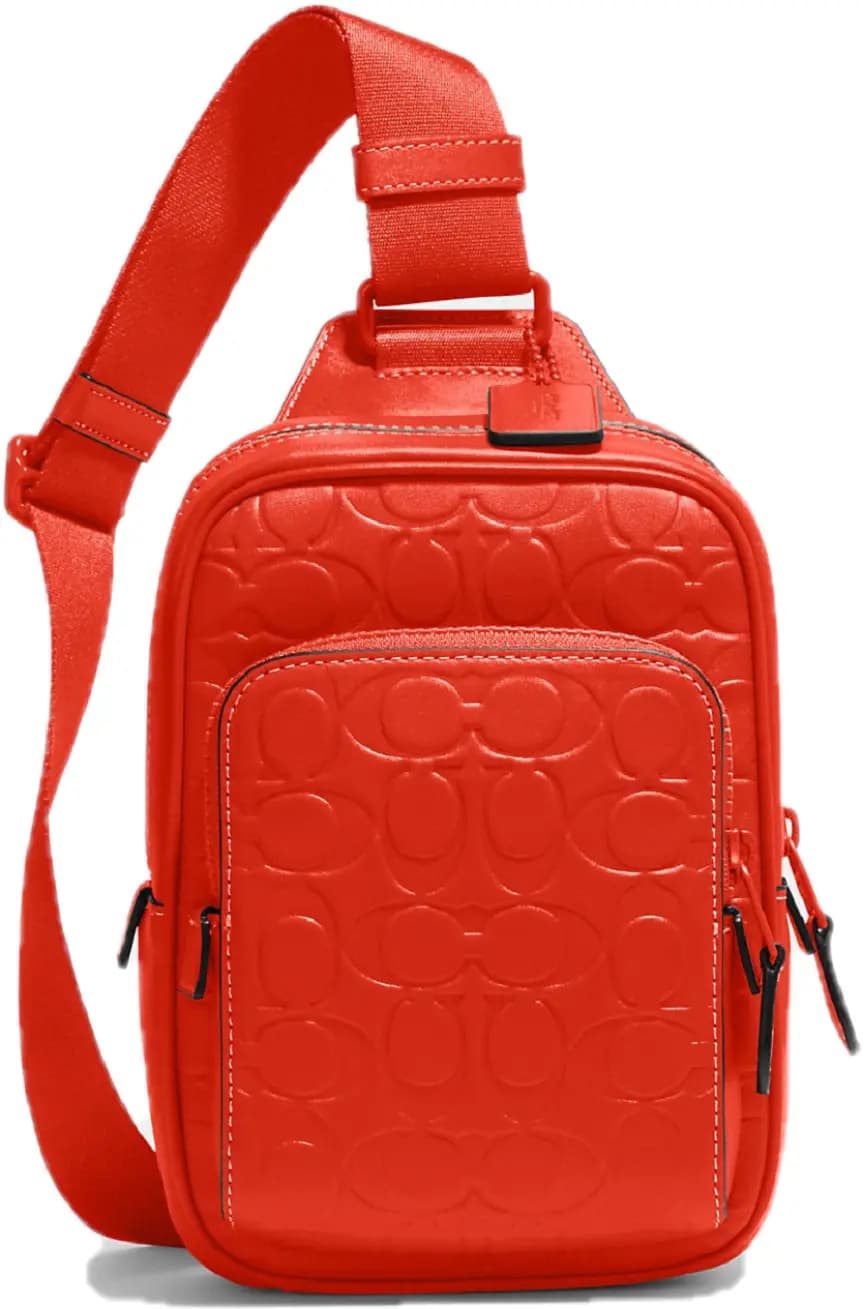 Túi Coach Track Pack 14 In Signature 'Red' CH072-1JBWU