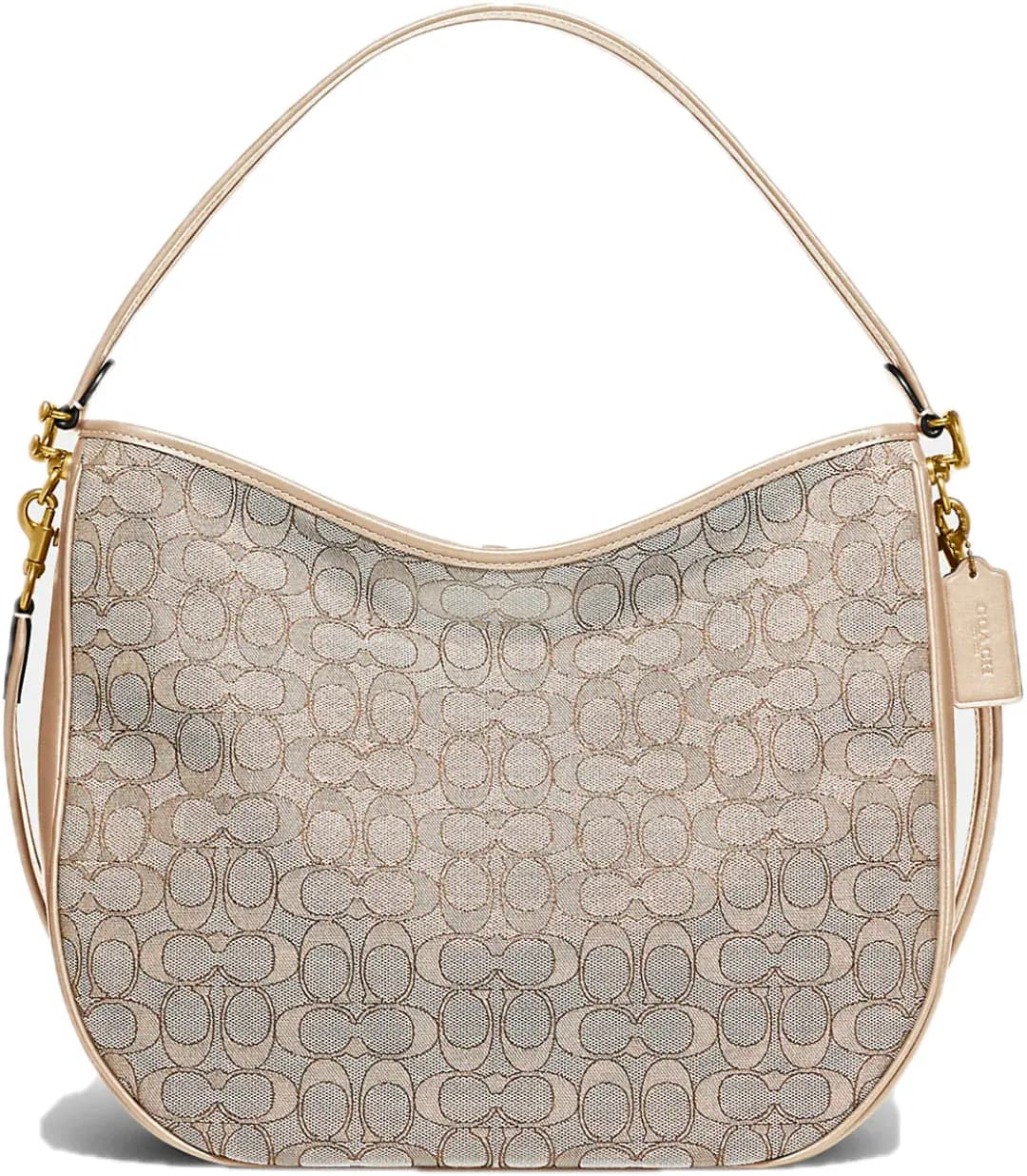 Túi Coach Soft Tabby Hobo In Signature Jacquard 'Brass' C6659-B4SHG