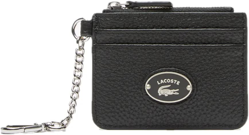 Ví Lacoste Origin Croc Zipper Card Wallet 'Black' NF3935G52N-000