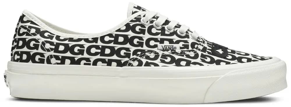 Giày Vans Comme des Garçons 'CDG Print De Blanc' VN0A4BV9SHM