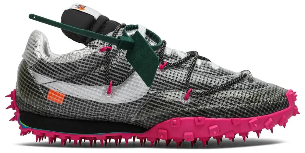 Giày Nike Off-White x Wmns Waffle Racer 'Fuchsia' CD8180-001