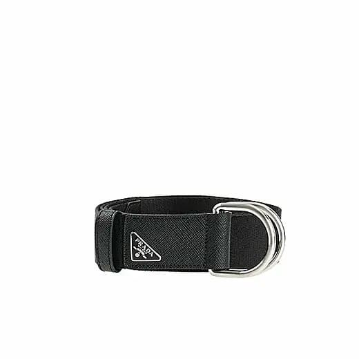 Thắt Lưng Prada Triangle Logo Double D Ring Belt 2CN028 BV1 F0002