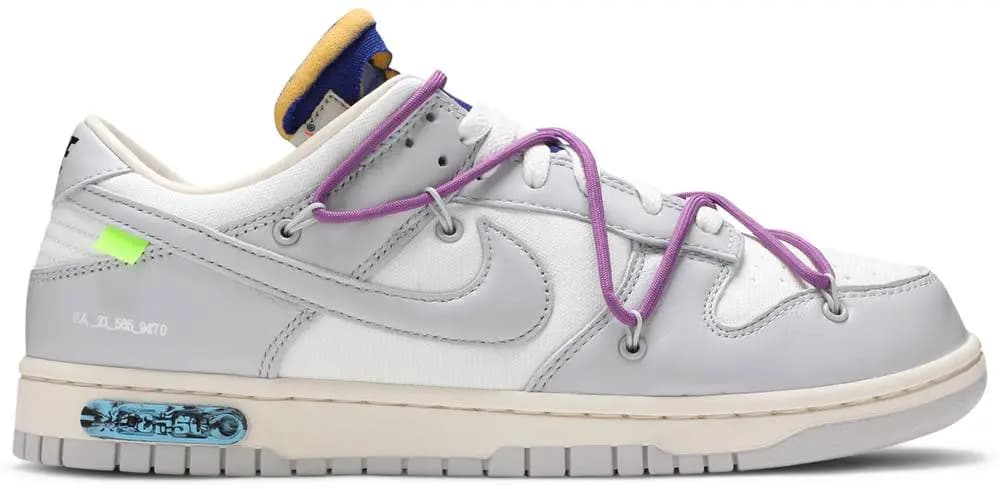 Giày Nike Off-White x Dunk Low 'Lot 48 Of 50' DM1602-107