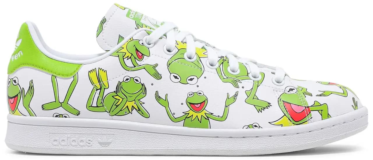 Giày Adidas The Muppets x Stan Smith 'Kermit The Frog Allover Print' FZ2707