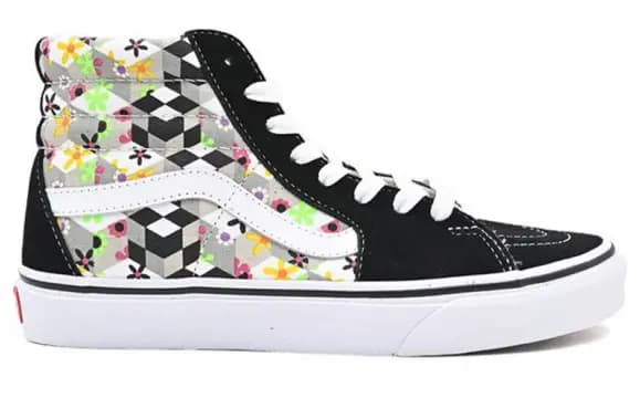 Giày Vans Checker Cube SK8- Hi 'Black' VN0A32QG3XR