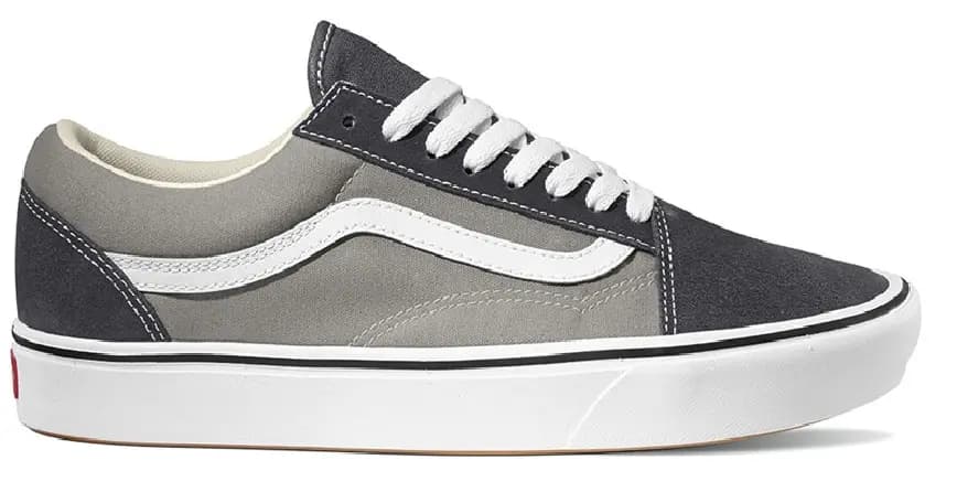 Giày Vans Comfycush Old Skool Suede Canvas Asphalt Drizzle VN0A3WMATFF