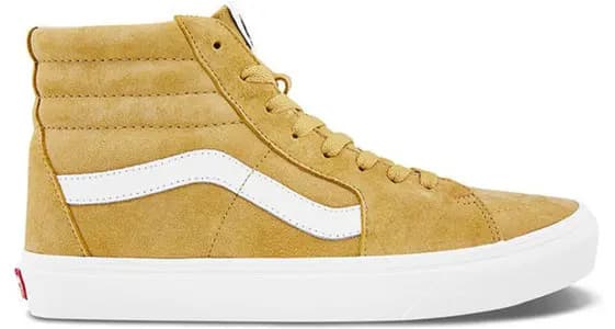 Giày Vans Pig Suede SK8-Hi Skate High 'Honey Gold' VN0A4BV618Z