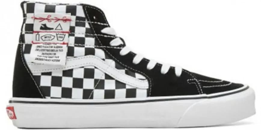 Giày Vans Sk8-Hi Tapered Checkerboard White Black VN0A4U161AA