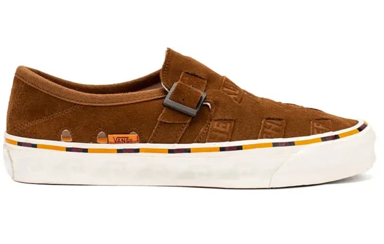Giày Vans Taka Hayashi x Vault OG TH Style 47 Huarache LX 'Brown' VN0A5KXN5O4