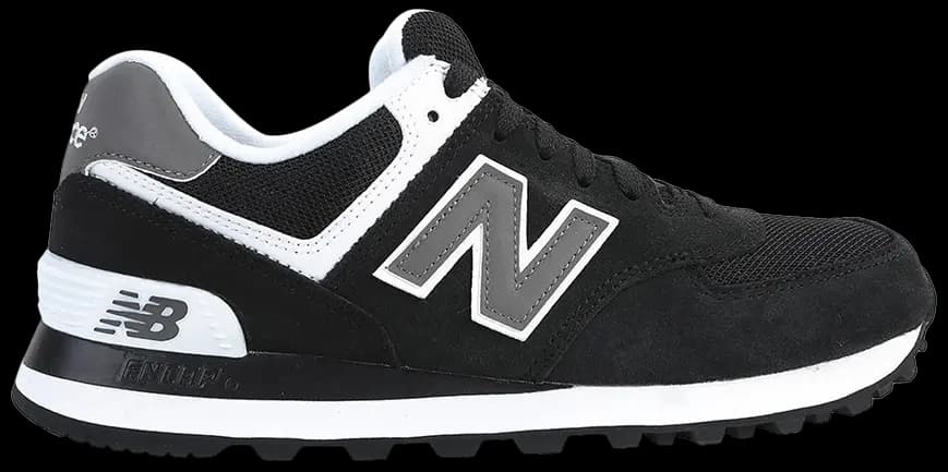 Giày New Balance Wmns 574 Black Grey White W574SKW