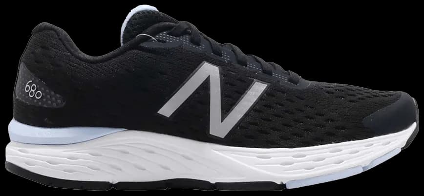 Giày New Balance Wmns 680 'Black Silver' W680LK6D