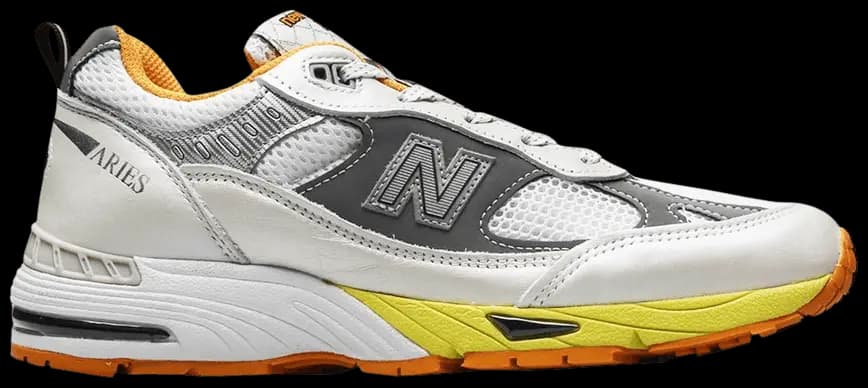 Giày New Balance Aries x Wmns 991 Made in England 'Orange Silver' W991ARI