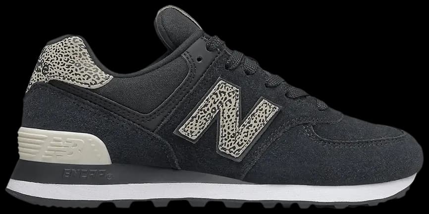 Giày New Balance 574 'Cheetah Print Black Angora' WL574ANC