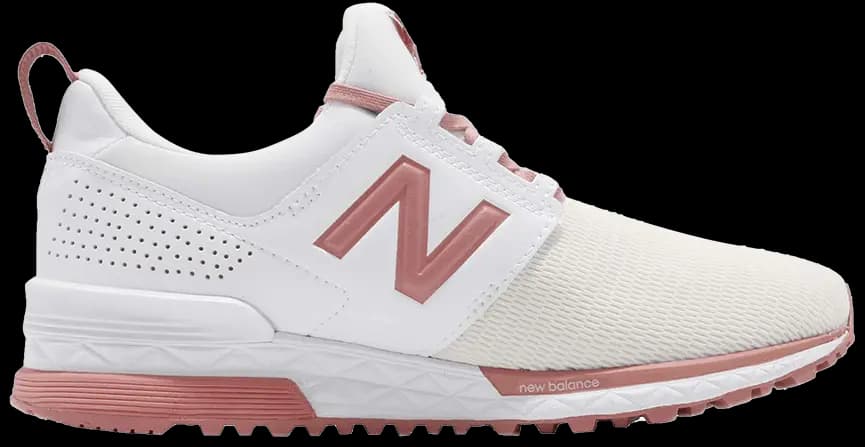 Giày New Balance 574 Wmns 'White Pink' WS574DSFB